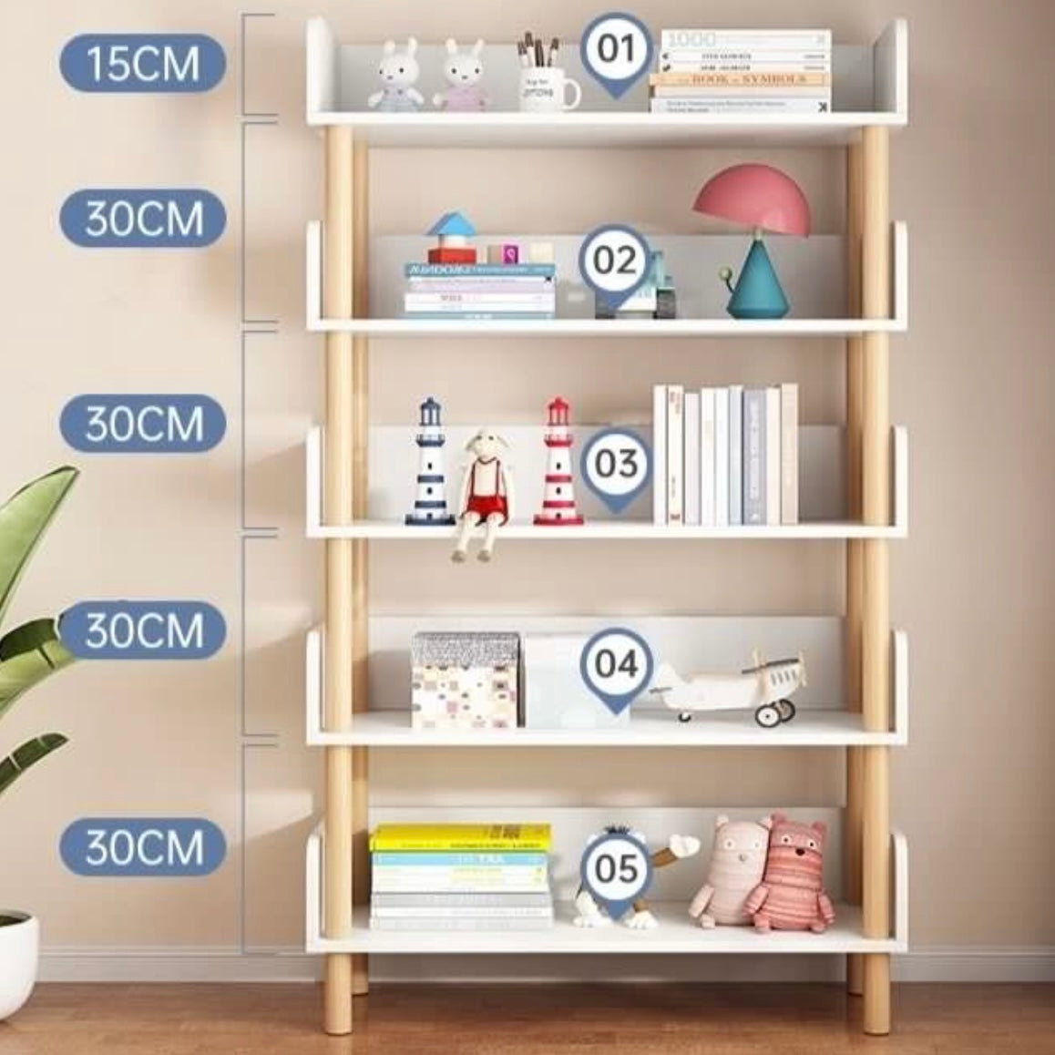 5 Tier Storage Shelf